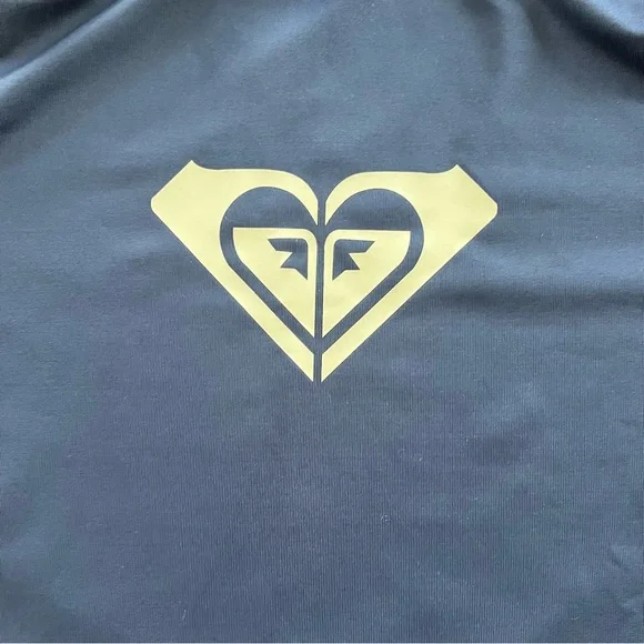 Girls Roxy Blue Rashguard. S - Picture 7 of 7